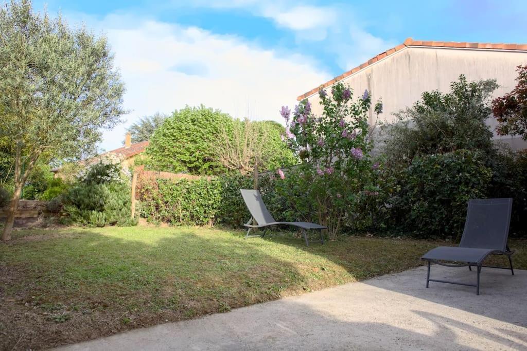 Maison Calme Avec Jardin Proche De Тулуза Экстерьер фото